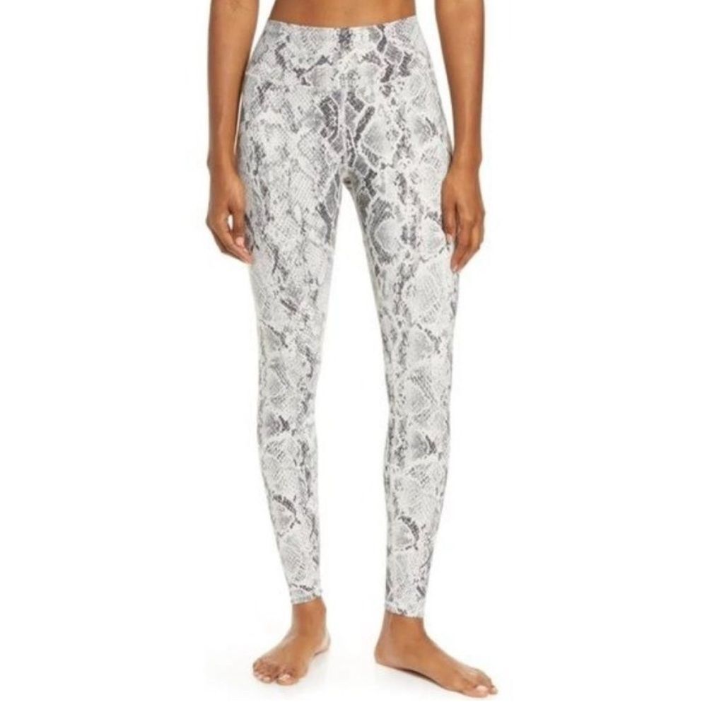 Alo | Snake Print High Rise Leggings XS